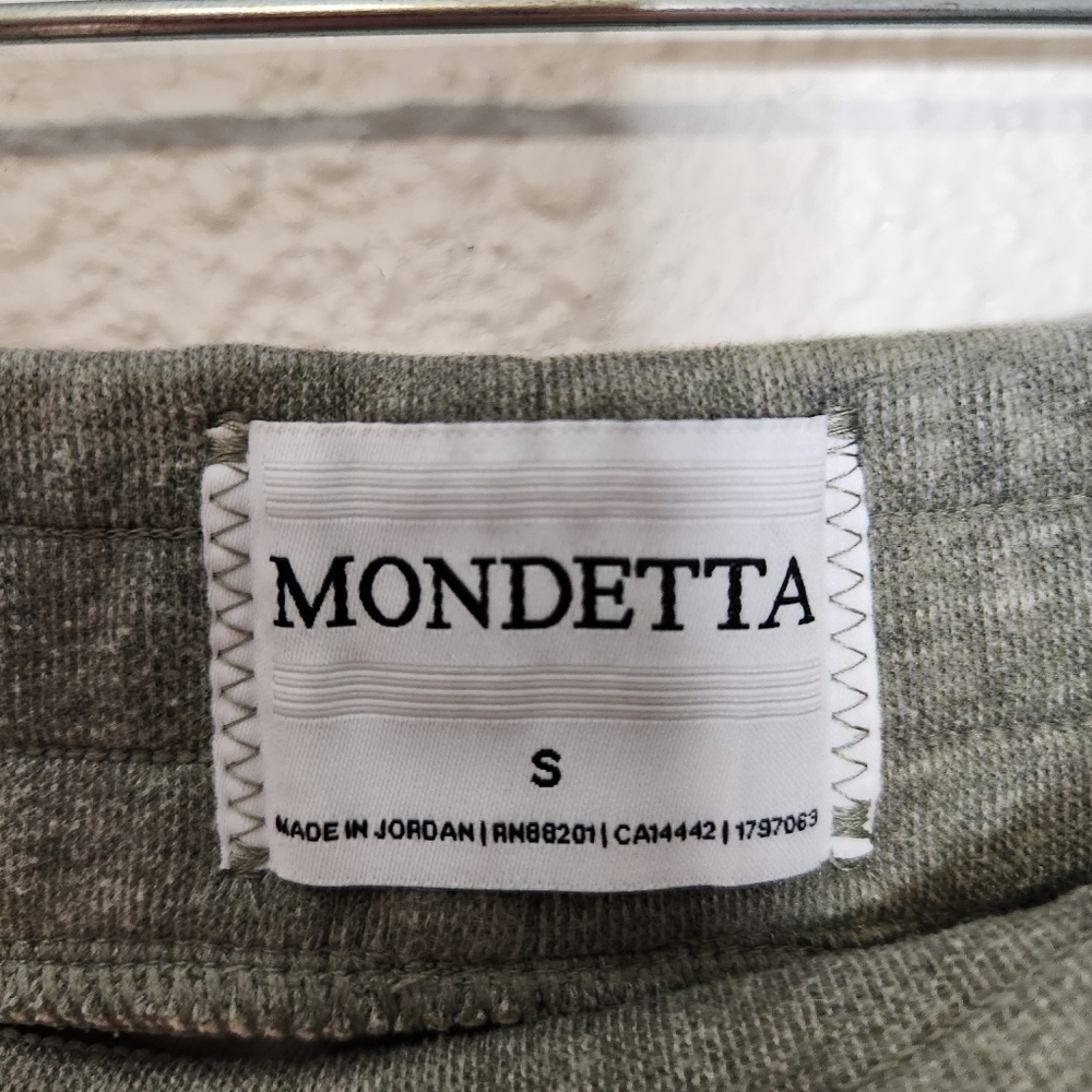 Mondetta Gray Pajama Set Comfortable Loungewear Size Small - Picture 12 of 14